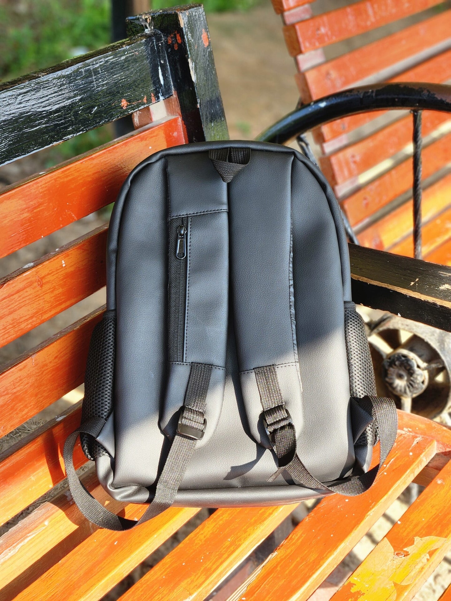 Leather Texture Shoulder Bag