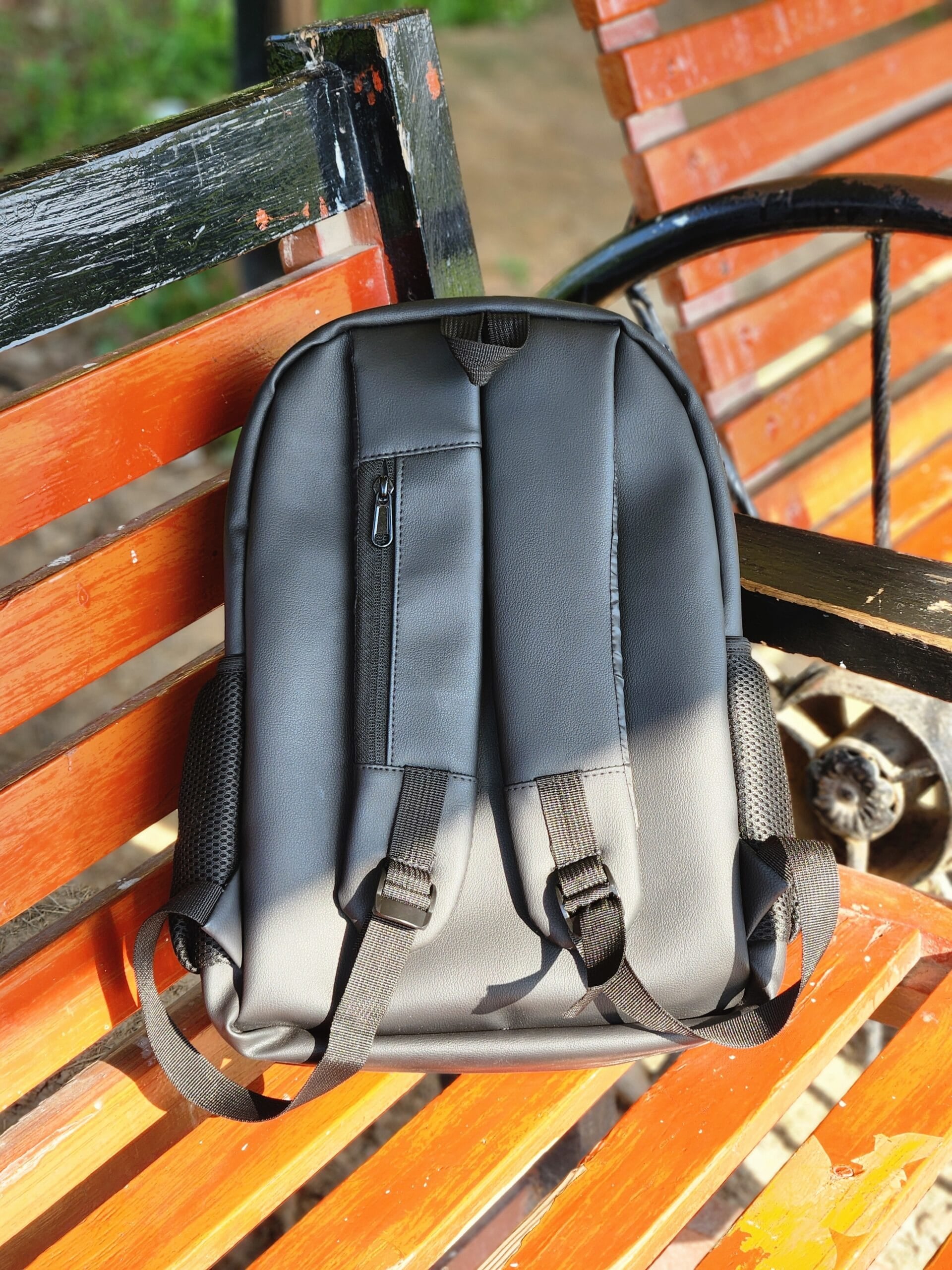 Leather Texture Shoulder Bag