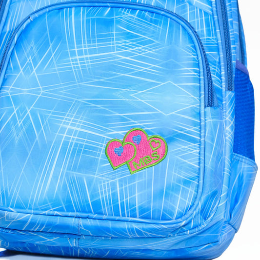 Ocean Blue Scratch Backpack