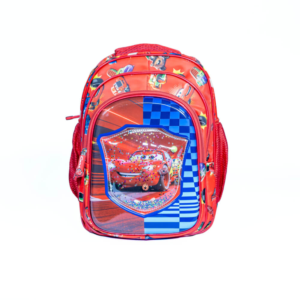 Red Racing Car Kids Backpack