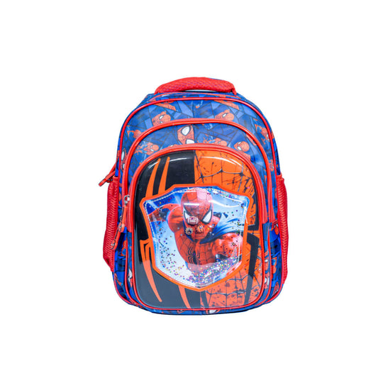 Spider hero kids school bag – front view
